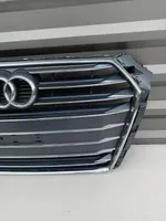 Audi A4 S4 B9 Maskownica / Grill / Atrapa górna chłodnicy 8W0853653BR