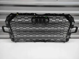 Audi RS4 B9 Grille calandre supérieure de pare-chocs avant 8W0853653AT