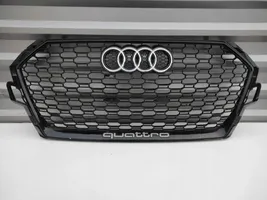 Audi RS4 B9 Grille calandre supérieure de pare-chocs avant 8W0853653AT