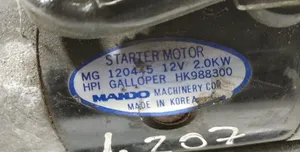 Hyundai Galloper Starter motor 