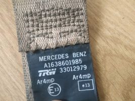 Mercedes-Benz ML W163 Takaistuimen turvavyö A16386005856