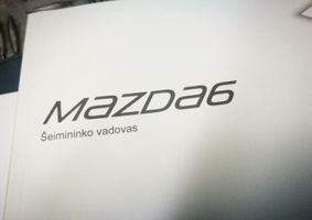 Mazda 6 Carnet d'entretien d'une voiture 