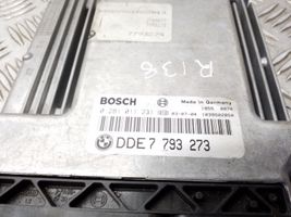 BMW 7 E65 E66 Juego de cerradura y set ECU del motor 5WK48000