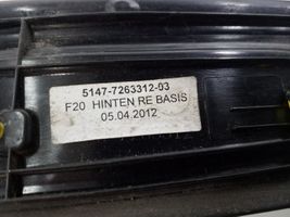 BMW 1 F20 F21 Galinio slenksčio apdaila (išorinė) 7263312