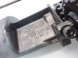 Audi A6 S6 C5 4B Arbre d'équilibrage pompe à huile 059103337B