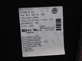 Volkswagen Tiguan Boczek / Tapicerka / bagażnika 5N0867427R