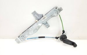 Peugeot 208 Rear door manual window regulator 9673153880