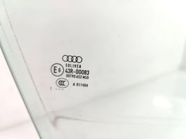 Audi A6 S6 C7 4G Front door window glass four-door 43R00083