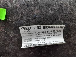 Audi A6 S6 C7 4G Garniture de couvercle de coffre arriere hayon 4G5867975D