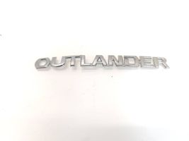 Mitsubishi Outlander Takalastausoven mallikirjaimet 