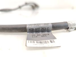 Audi A6 S6 C7 4G Cableado del sensor ABS trasero 4G0972253C