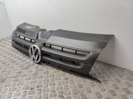 Volkswagen Transporter - Caravelle T5 Grille calandre supérieure de pare-chocs avant 7E0853653