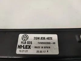 Volkswagen T-Cross Takaikkunan nostomekanismi ilman moottoria 2GM839462E