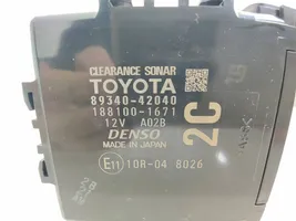 Toyota RAV 4 (XA40) Centralina/modulo sensori di parcheggio PDC 8934042040