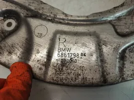 BMW 5 G30 G31 Osłona przedniej tarczy hamulcowej 6861798