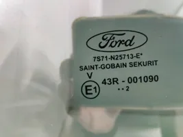 Ford Mondeo MK IV Szyba drzwi tylnych 43R001090
