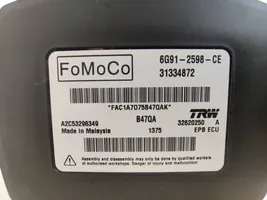 Volvo V60 Modulo di controllo del freno a mano 6G912598CE