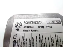 Volkswagen Caddy Airbag control unit/module 6Q0909605AH