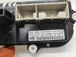 Volkswagen Caddy Climate control unit 7N0907426BH