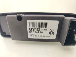 Mazda 6 Interrupteur commade lève-vitre GS1D66380