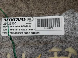 Volvo V40 Tapis de sol / moquette de cabine arrière 31332670