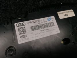 Audi A4 S4 B8 8K Спидометр (приборный щиток) 8K0920931A