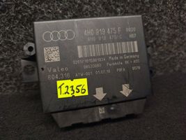 Audi A8 S8 D4 4H Pysäköintitutkan (PCD) ohjainlaite/moduuli 4H0919475F
