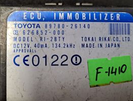 Toyota Avensis Verso Unité de commande dispositif d'immobilisation 8978026140