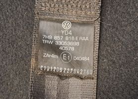 Volkswagen Transporter - Caravelle T5 Third row seat belt 7H9857816E