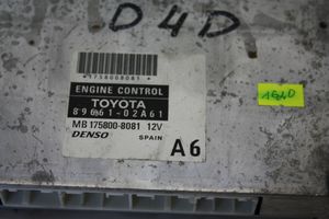 Toyota Corolla E120 E130 Calculateur moteur ECU 8966102A61