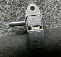 Volkswagen PASSAT B8 Sensore di pressione dei gas di scarico 0281006221