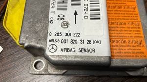 Mercedes-Benz A W168 Module de contrôle airbag 0018203126