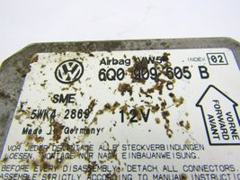 Volkswagen PASSAT B5 Turvatyynyn ohjainlaite/moduuli 6Q0909605B