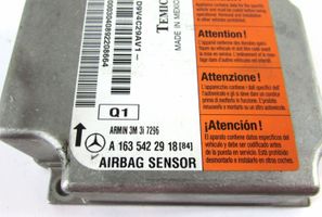 Mercedes-Benz ML W163 Module de contrôle airbag D9V4C29AV1