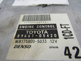 Toyota Avensis T220 Sterownik / Moduł ECU 