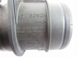 Volkswagen Touran II Mass air flow meter 