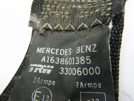 Mercedes-Benz ML W163 Pas bezpieczeństwa fotela przedniego 