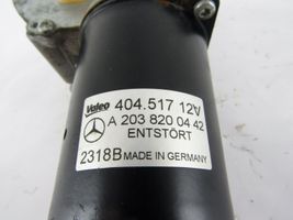 Mercedes-Benz CLC CL203 Silniczek wycieraczek szyby przedniej / czołowej 