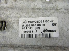 Mercedes-Benz SLK R171 Radiatore intercooler 