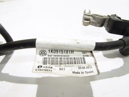 Volkswagen PASSAT CC Minus / Klema / Przewód akumulatora 