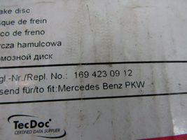 Mercedes-Benz A W169 Disco del freno posteriore 