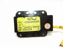 Mitsubishi Pajero Passenger airbag on/off switch 