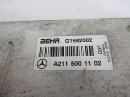 Mercedes-Benz E W211 Refroidisseur intermédiaire 