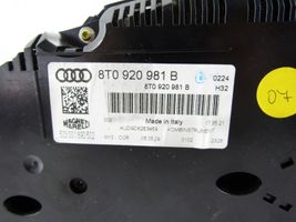 Audi A5 8T 8F Spidometras (prietaisų skydelis) 