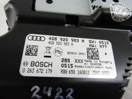Audi A6 S6 C7 4G Spidometras (prietaisų skydelis) 