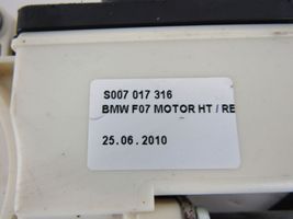 BMW 5 GT F07 Mécanisme manuel vitre arrière 