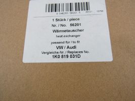 Volkswagen PASSAT CC Air conditioning (A/C) radiator (interior) 