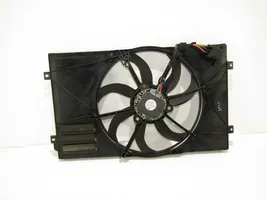 Volkswagen Golf VI Radiator cooling fan shroud 