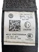 Volkswagen Scirocco Rear seatbelt 