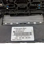 Mercedes-Benz C W203 Module de fusibles 